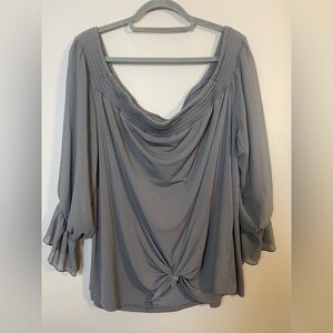 Torrid Elegant Gray Women's Top